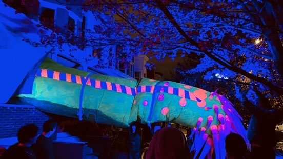 UV caterpillar inflatable
